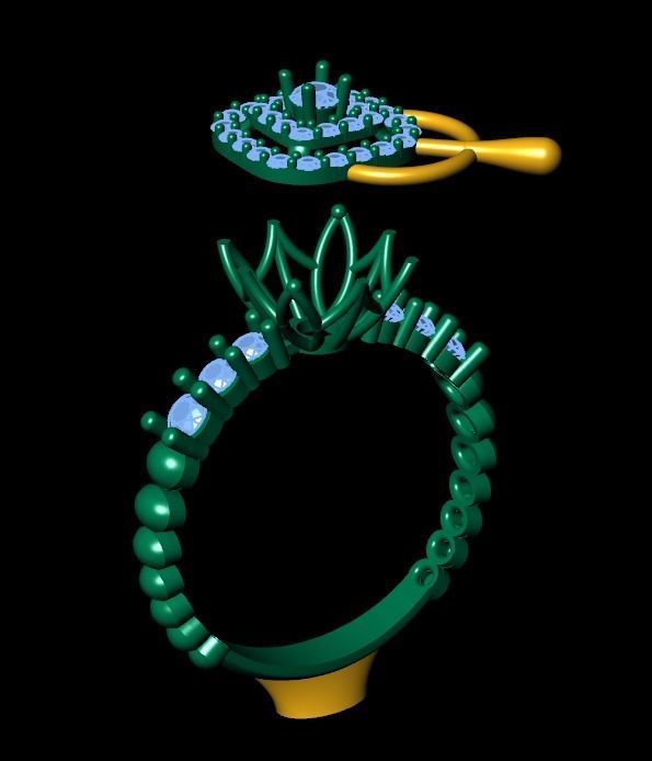 Ring 3D model  model11 3D print model_13