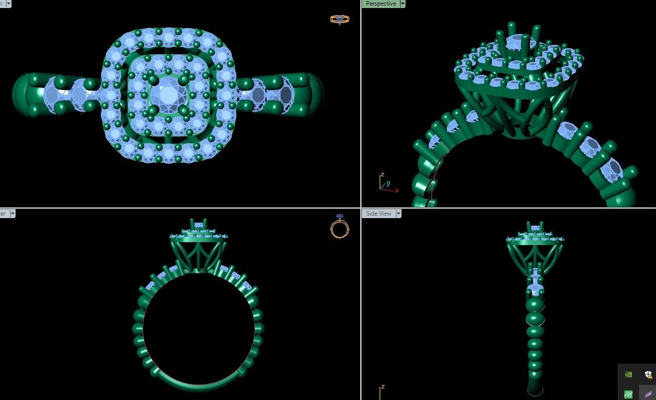 Ring 3D model  model11 3D print model_9