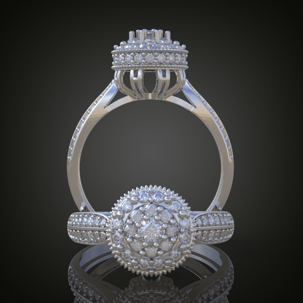 Ring 3D model 0043 print model11 3D print model_2