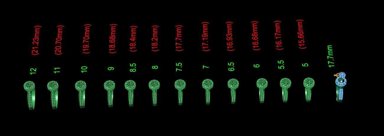 Ring 3D model 0043 print model11 3D print model_20