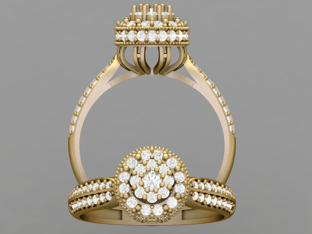 Ring 3D model 0043 print model11 3D print model_12