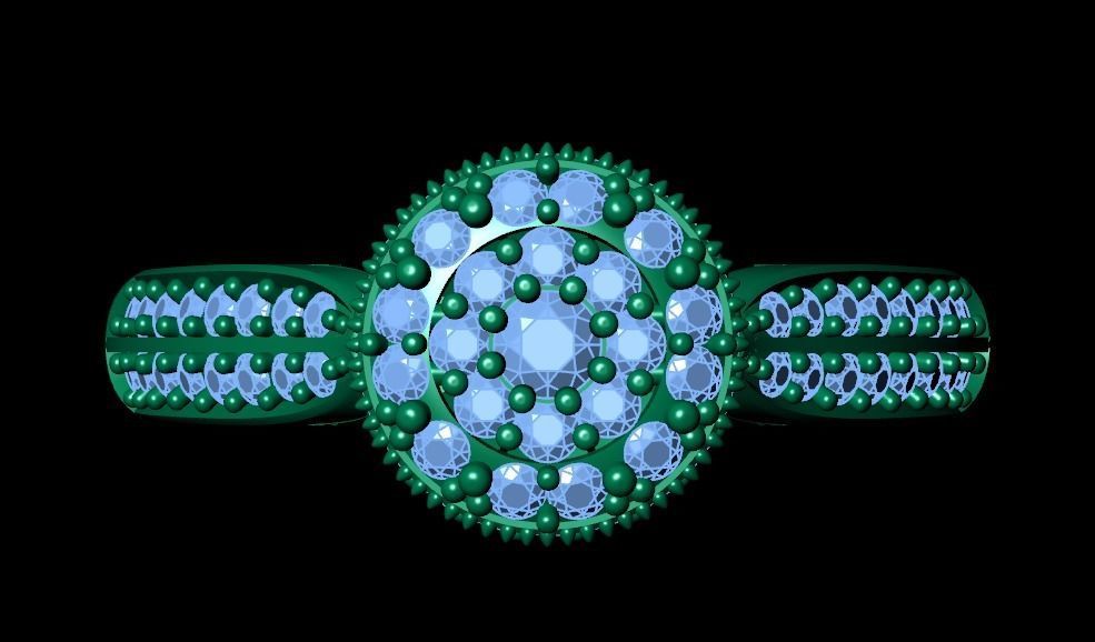 Ring 3D model 0043 print model11 3D print model_16