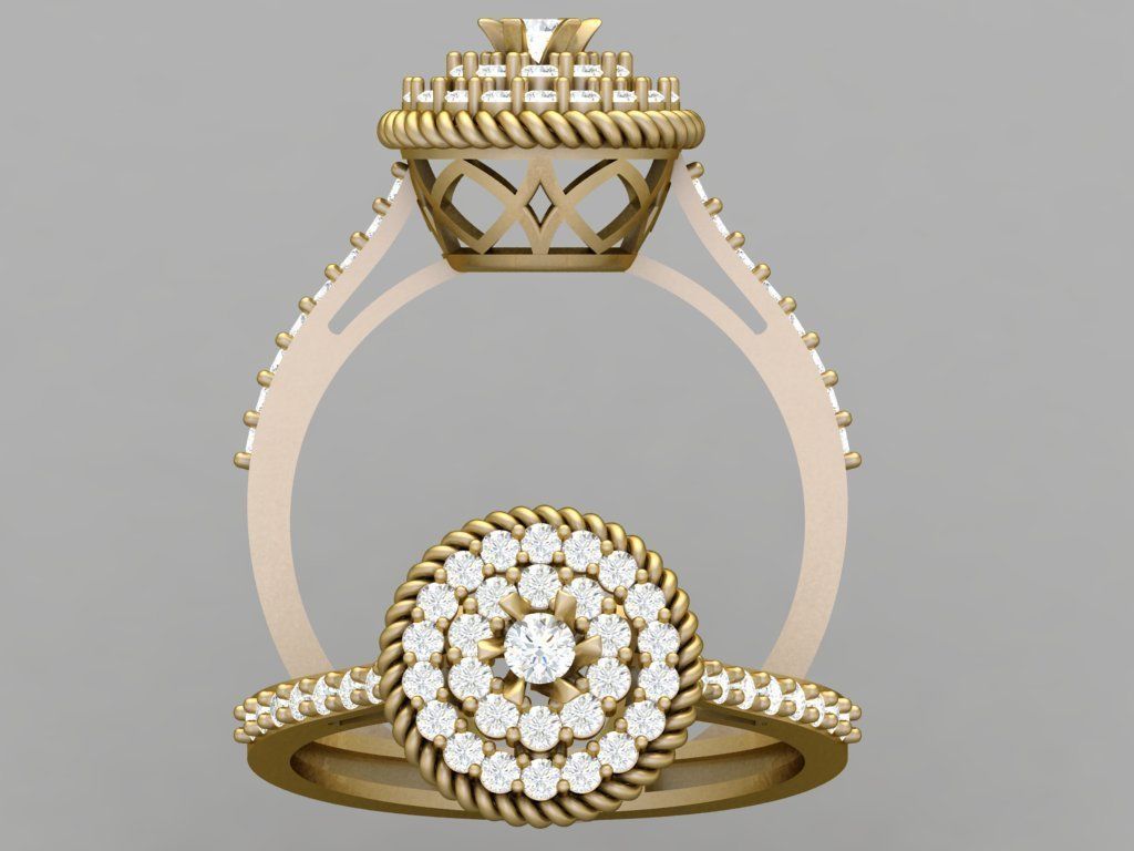 Ring 3D model 0047 print model15 3D print model_10