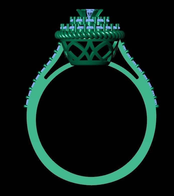 Ring 3D model 0047 print model15 3D print model_13