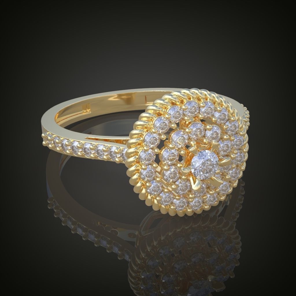 Ring 3D model 0047 print model15 3D print model_4