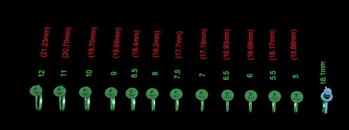 Ring 3D model 0047 print model15 3D print model_19