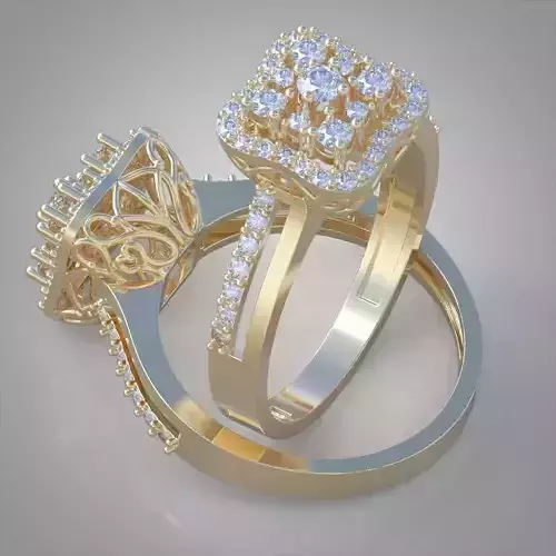 Ring 3D model 0051 print model 3D print model