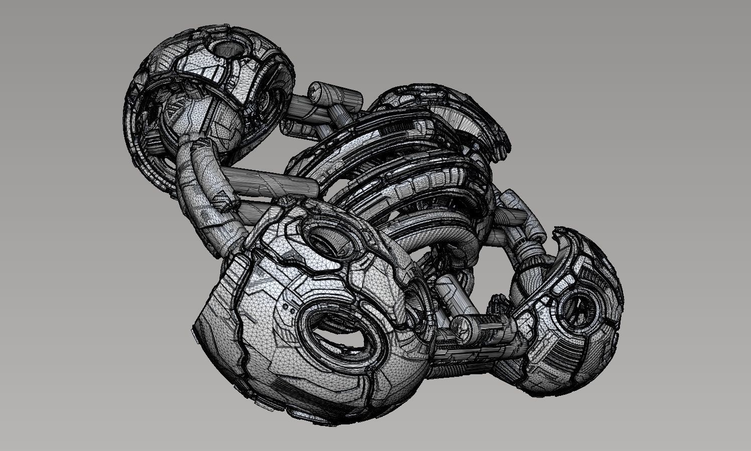 space equipment node 00114 3D model_22