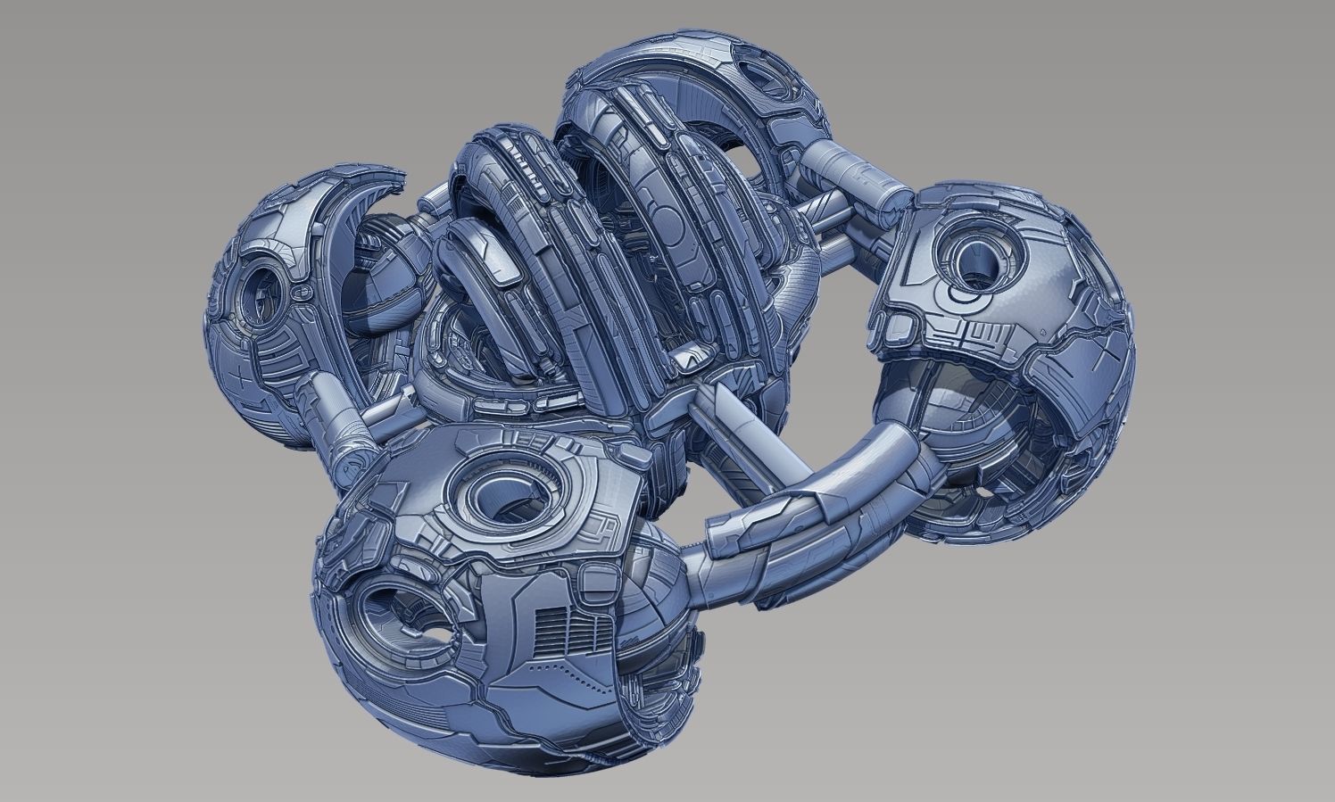 space equipment node 00114 3D model_7