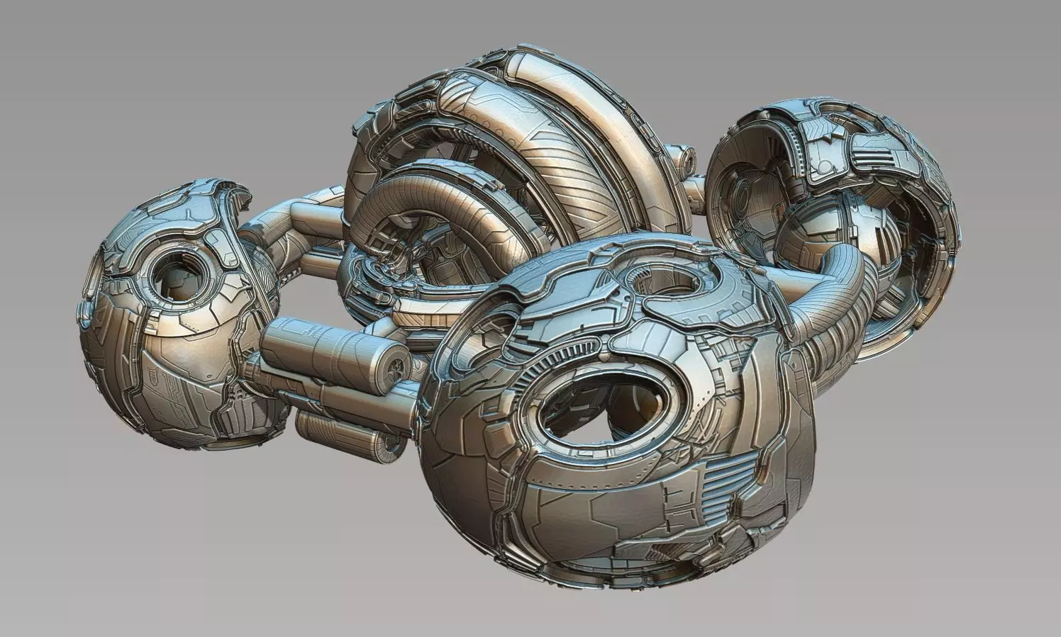 space equipment node 00114 3D model_0