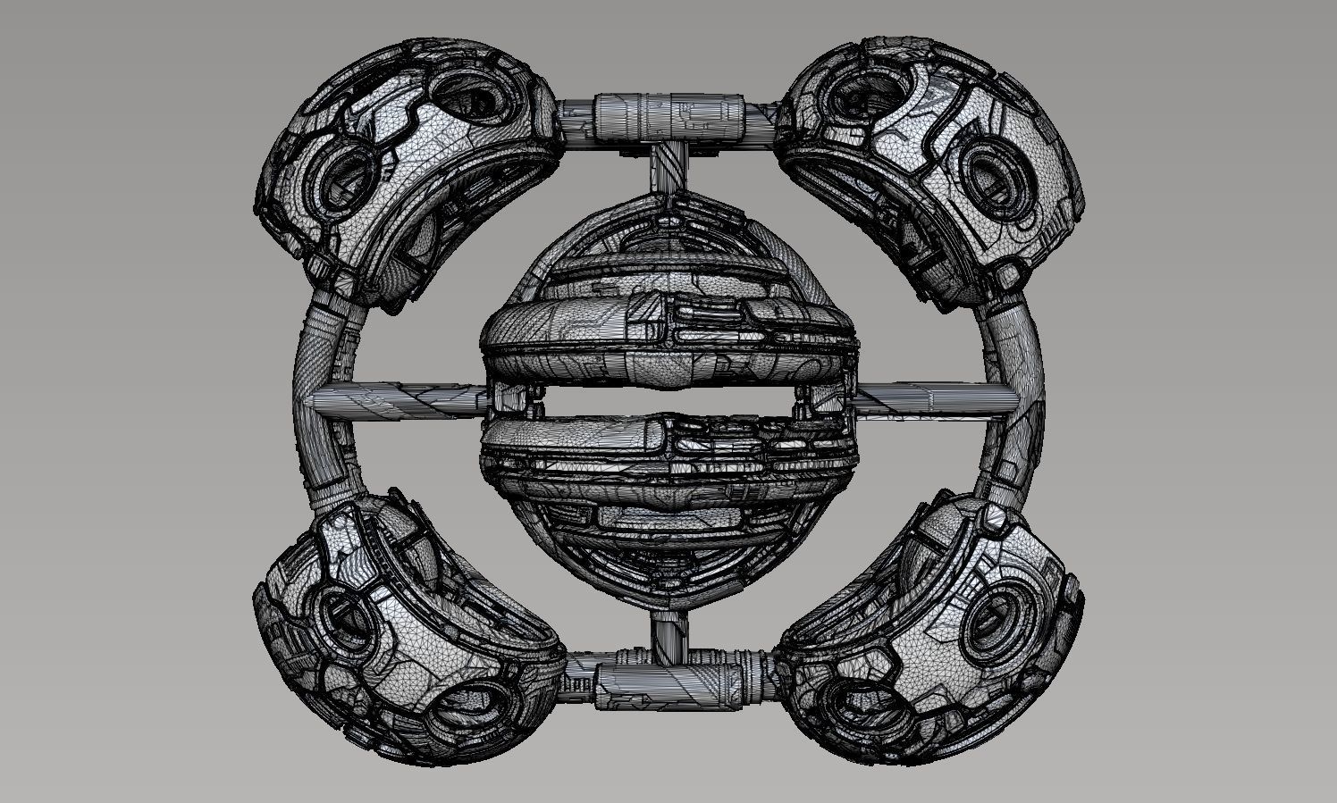 space equipment node 00114 3D model_14