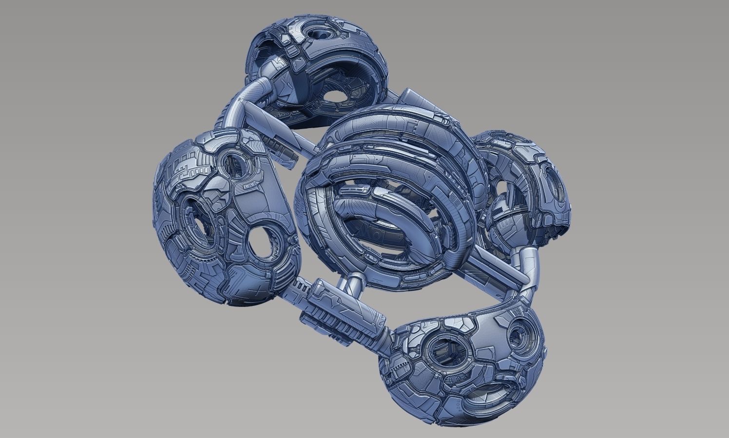 space equipment node 00114 3D model_10