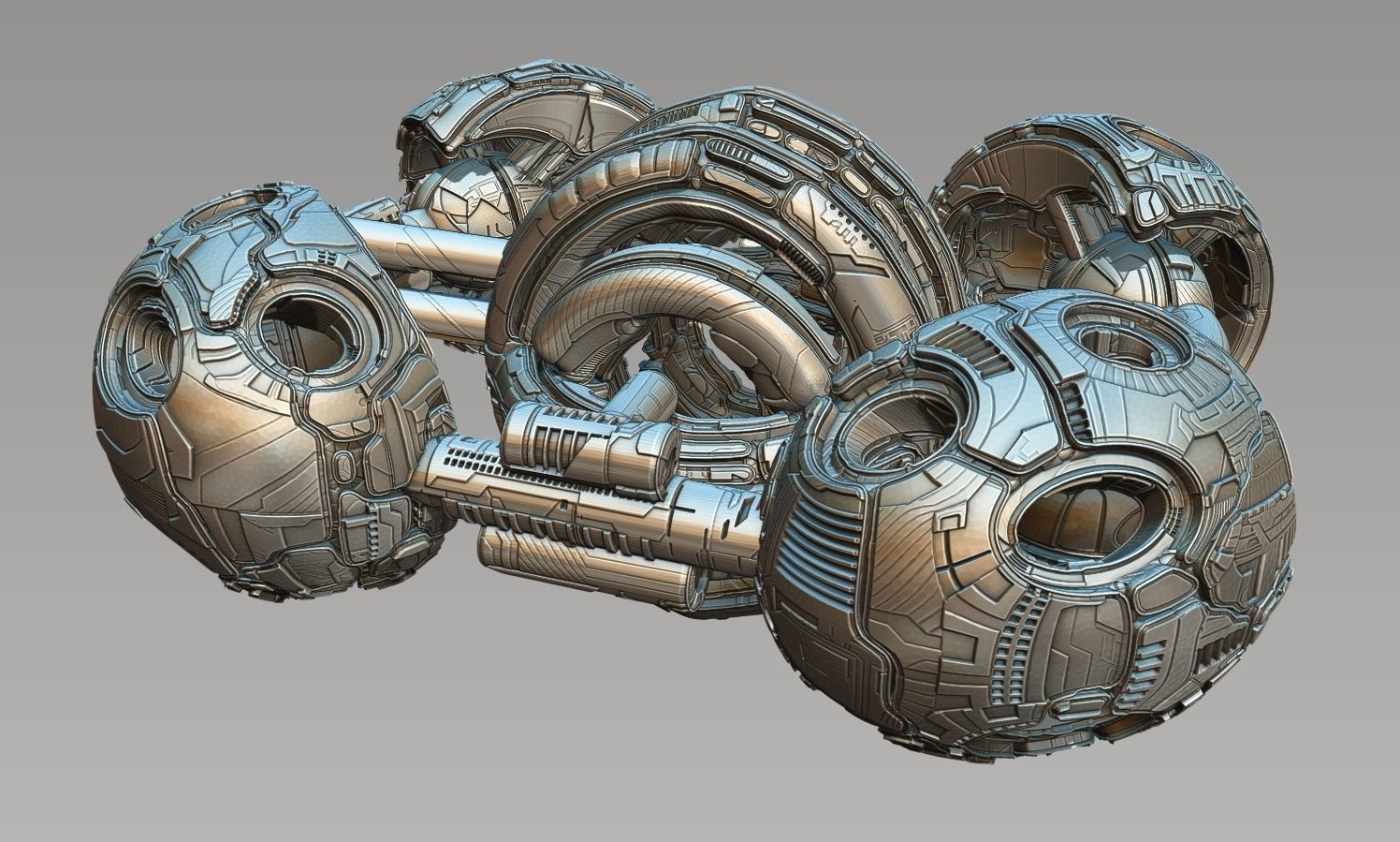 space equipment node 00114 3D model_18