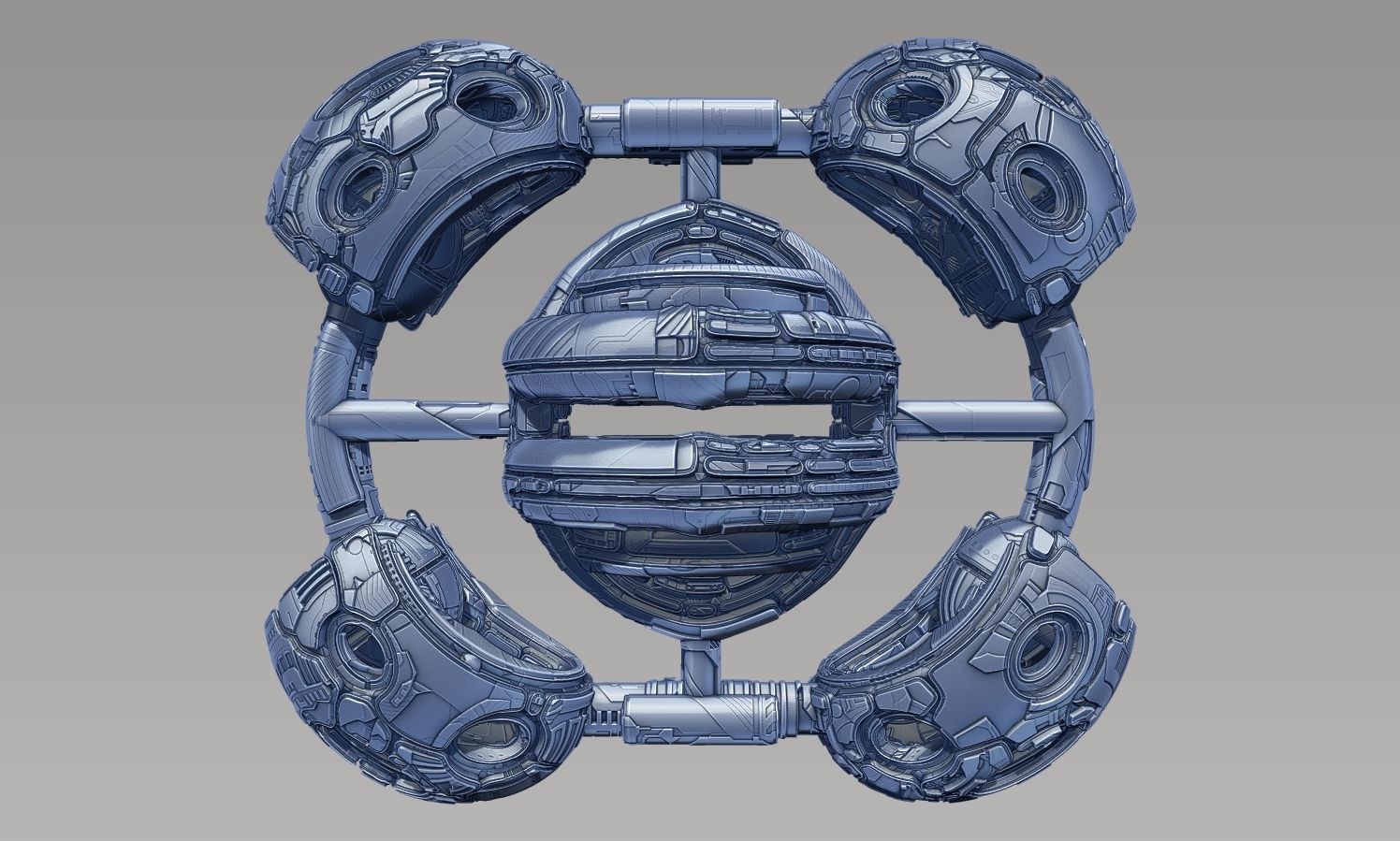 space equipment node 00114 3D model_13