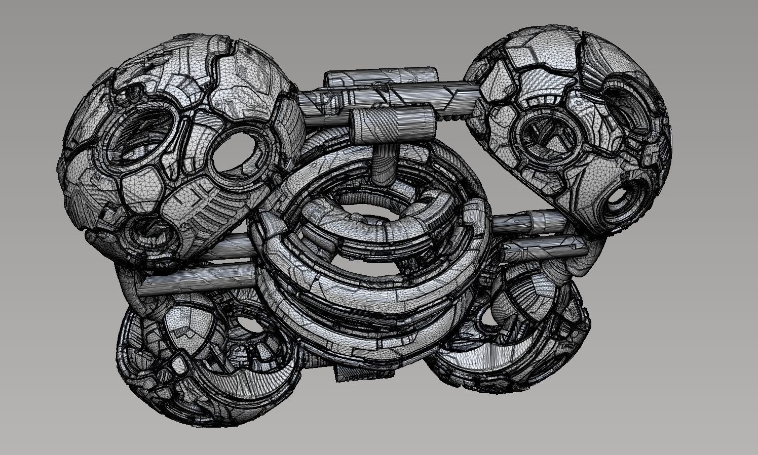 space equipment node 00114 3D model_5