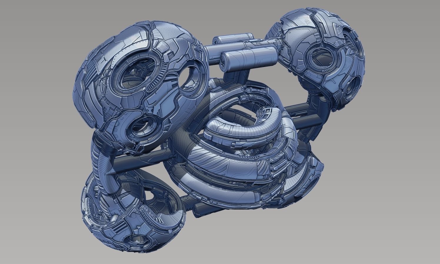 space equipment node 00114 3D model_16