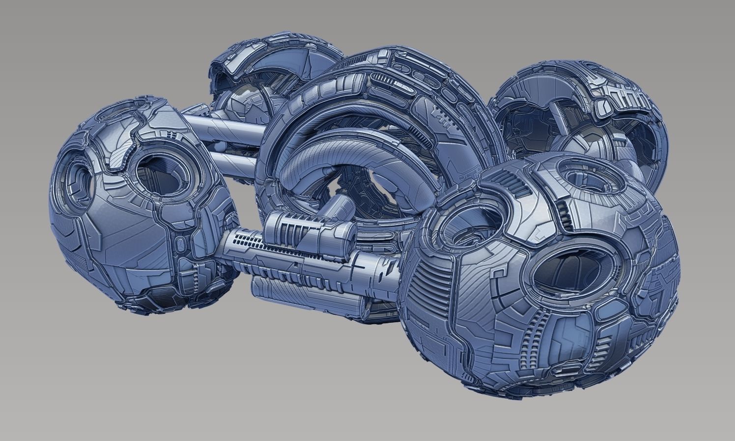 space equipment node 00114 3D model_19