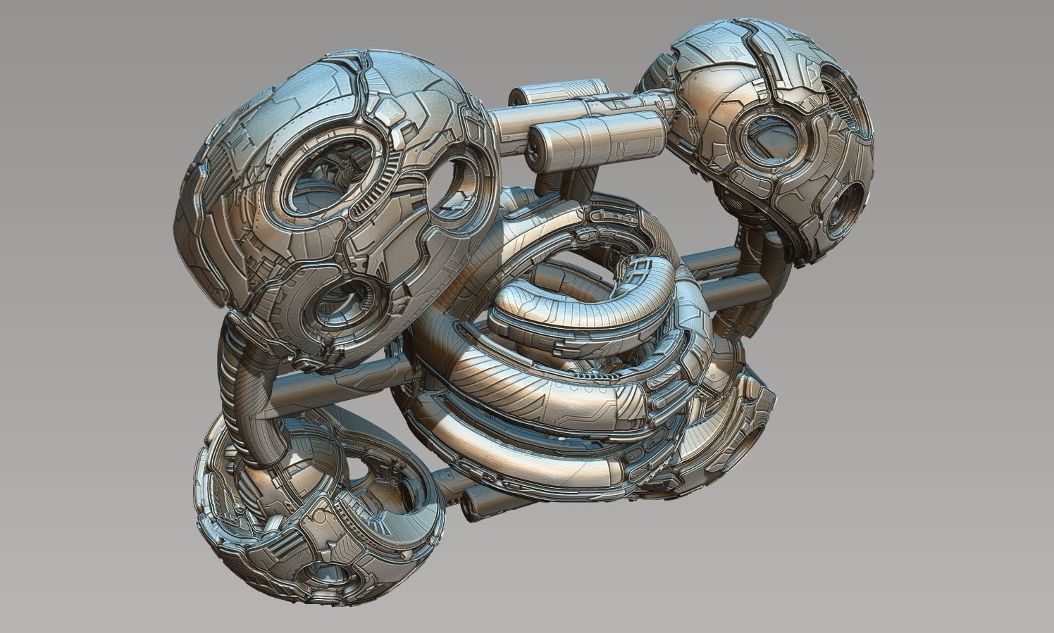 space equipment node 00114 3D model_15