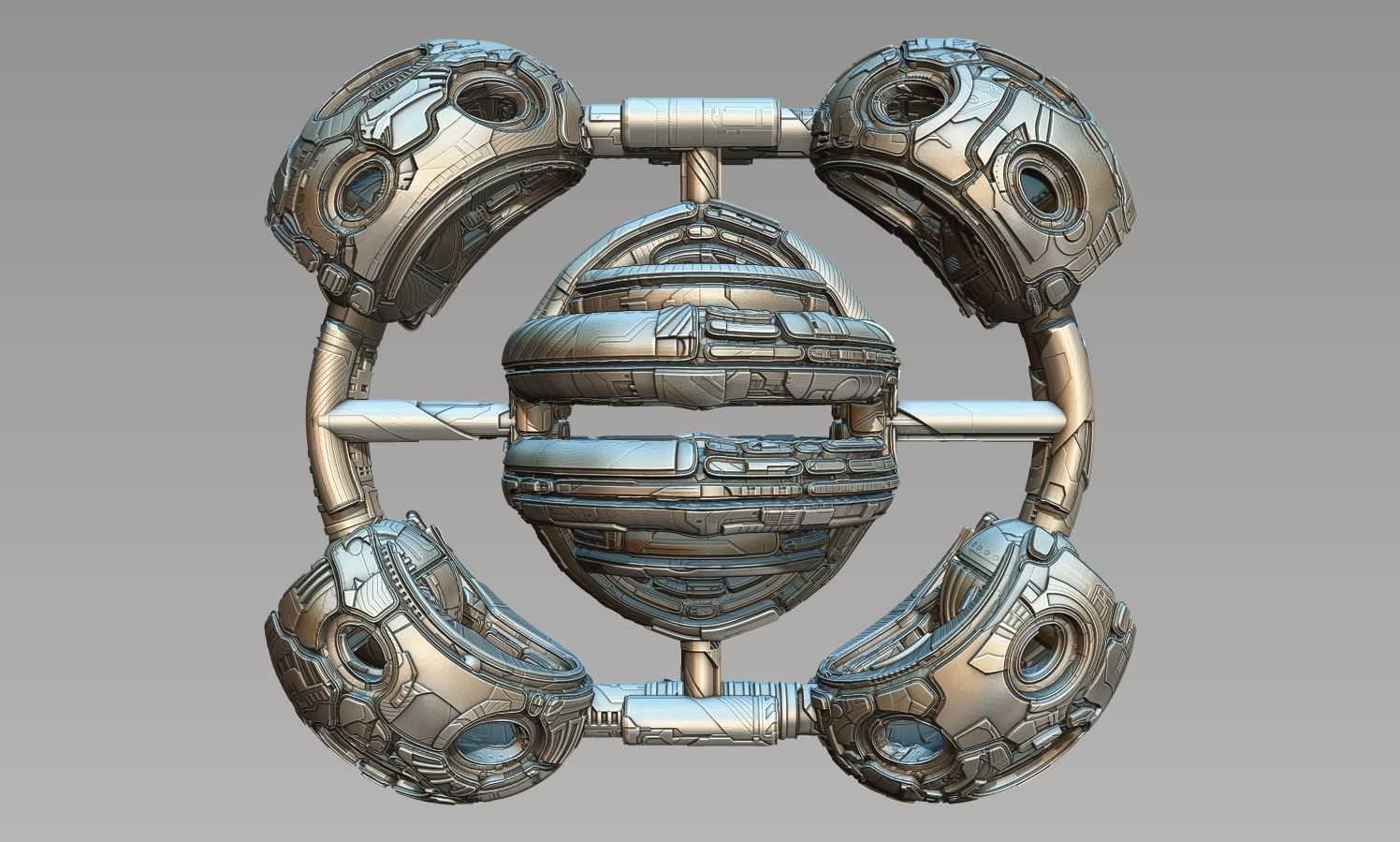 space equipment node 00114 3D model_12