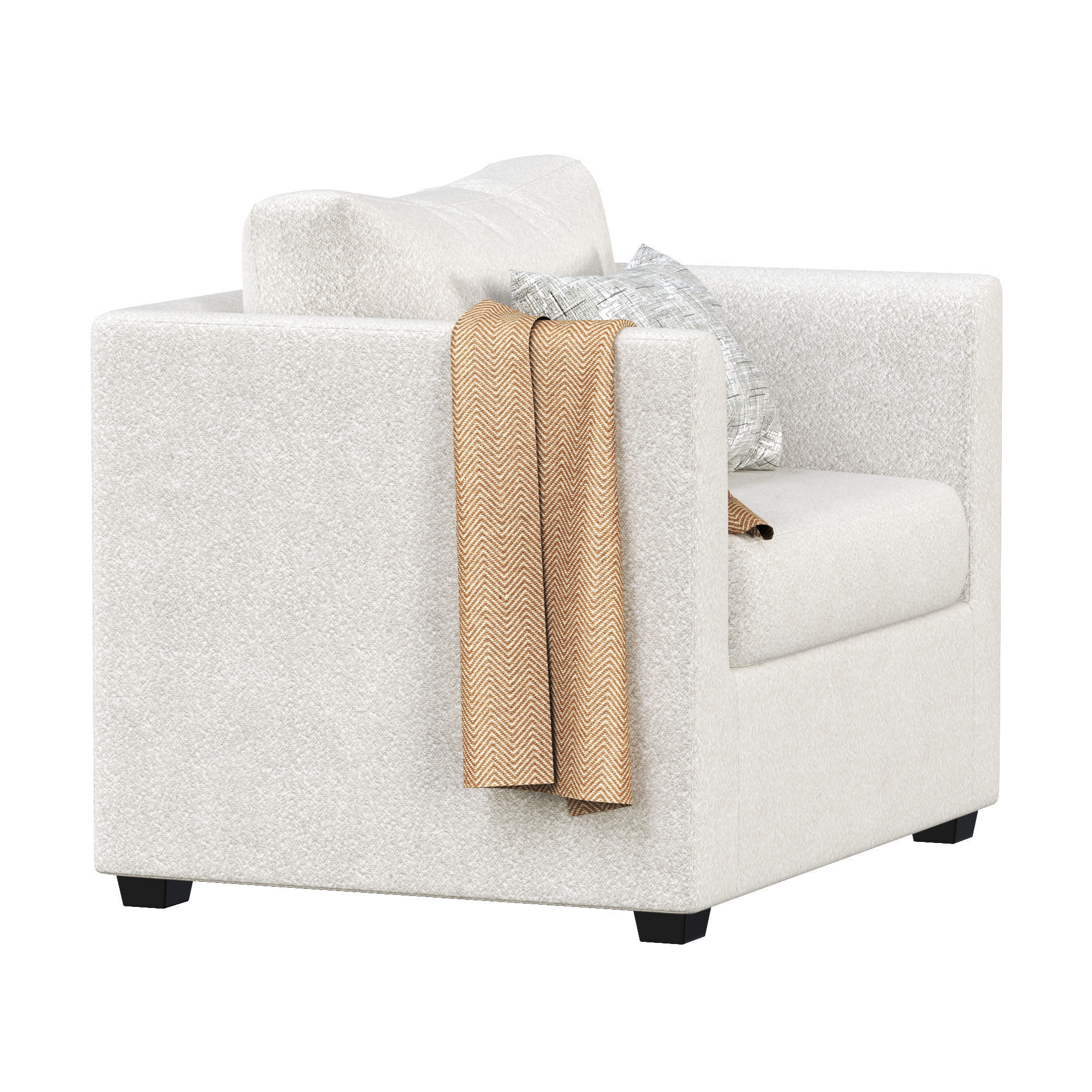 Ashlee armchair 3D model_3