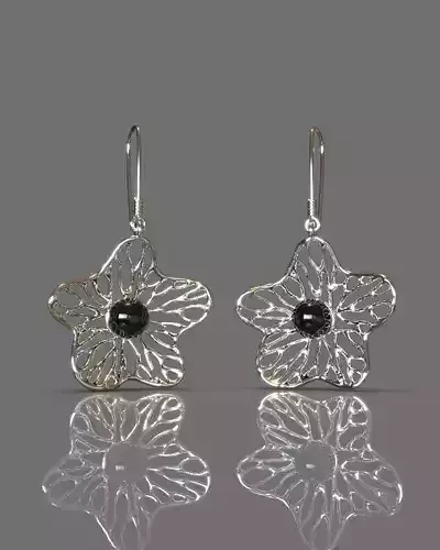 Fashion earrings 3D print model