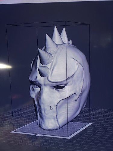 Spawn Redeemer Mask 3D print model