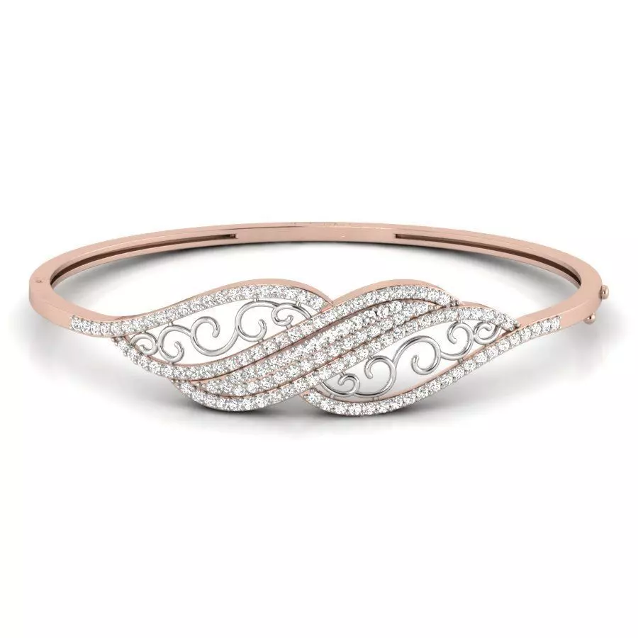 Women Bracelet 3D print model_0