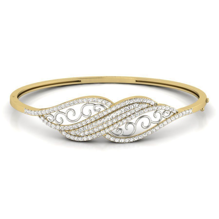 Women Bracelet 3D print model_3