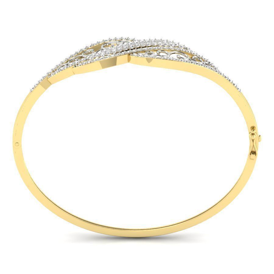 Women Bracelet 3D print model_2