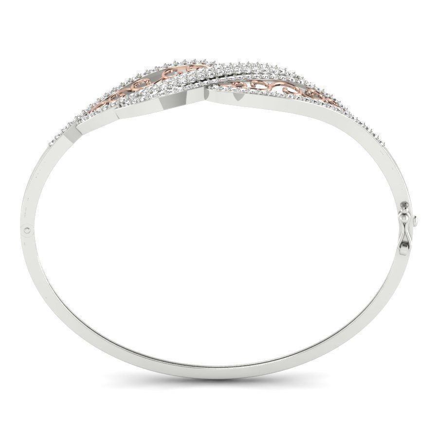 Women Bracelet 3D print model_9