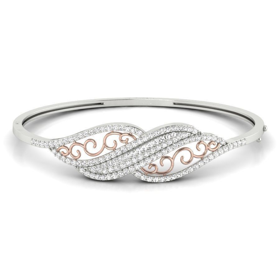 Women Bracelet 3D print model_10