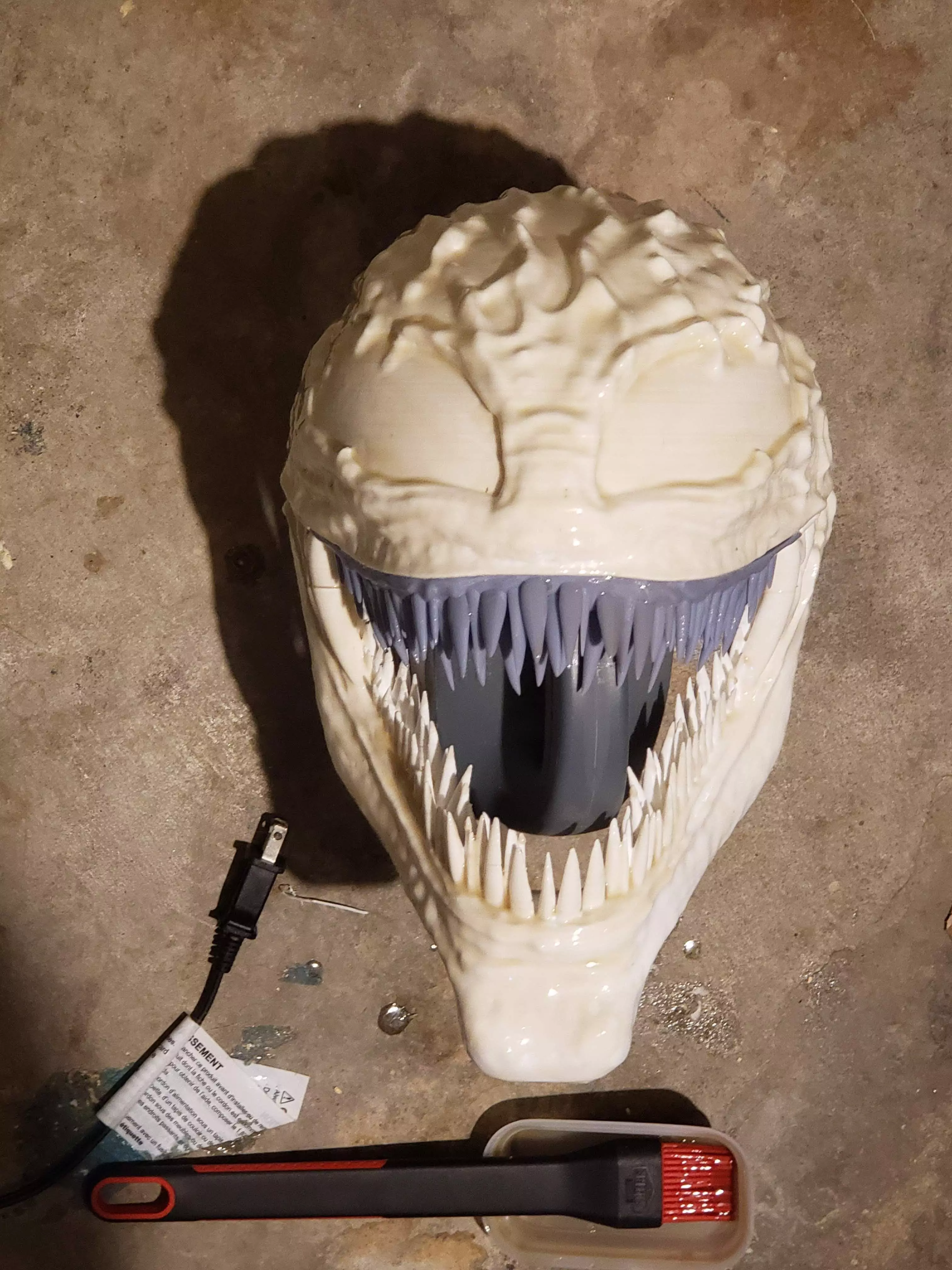 Carnage Mask 3D print model_0