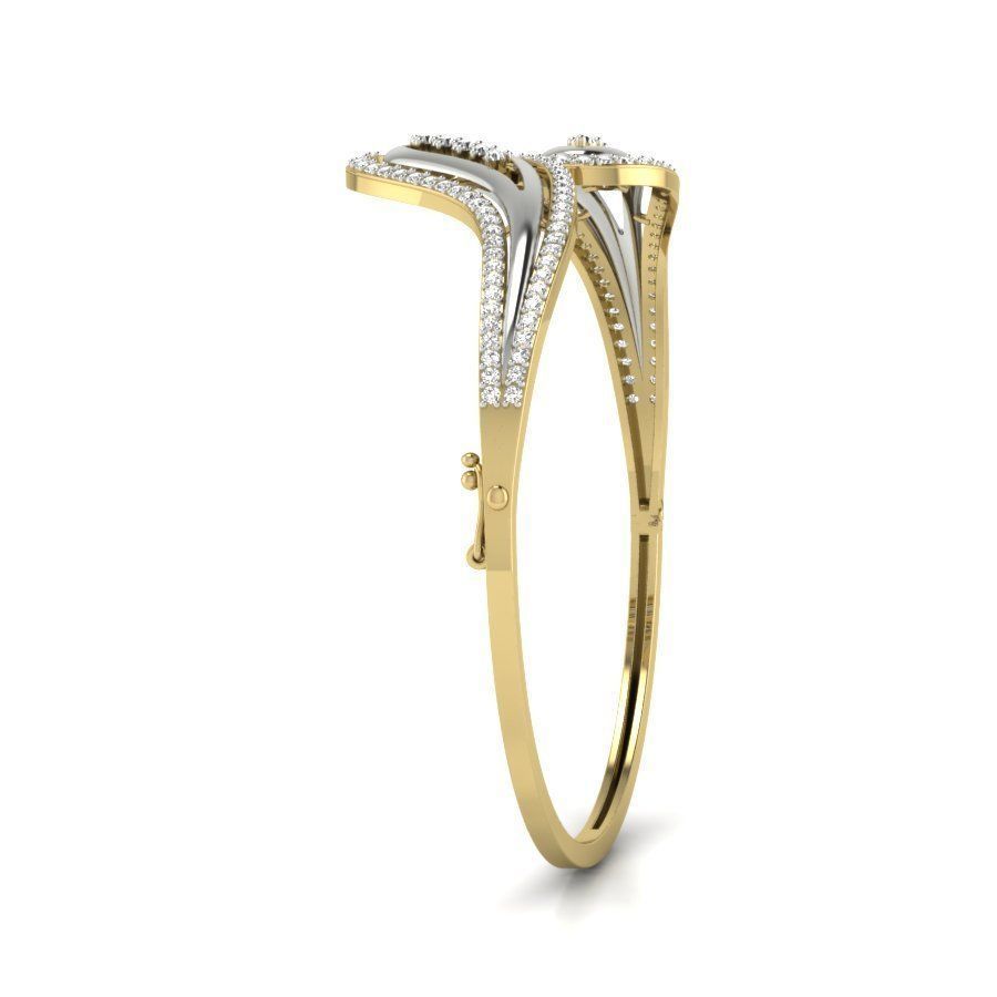 Women Bracelet 3D print model_4