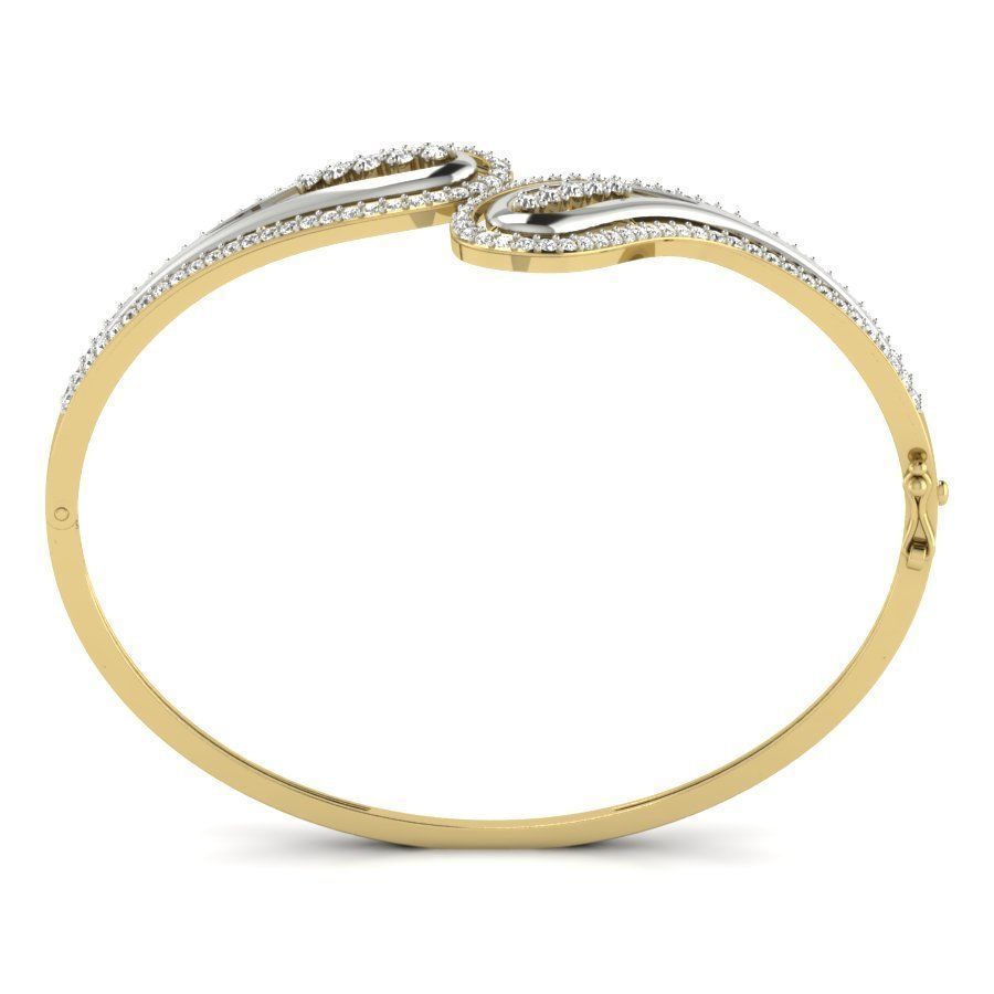 Women Bracelet 3D print model_2