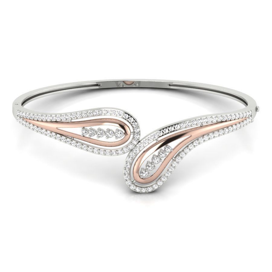 Women Bracelet 3D print model_10