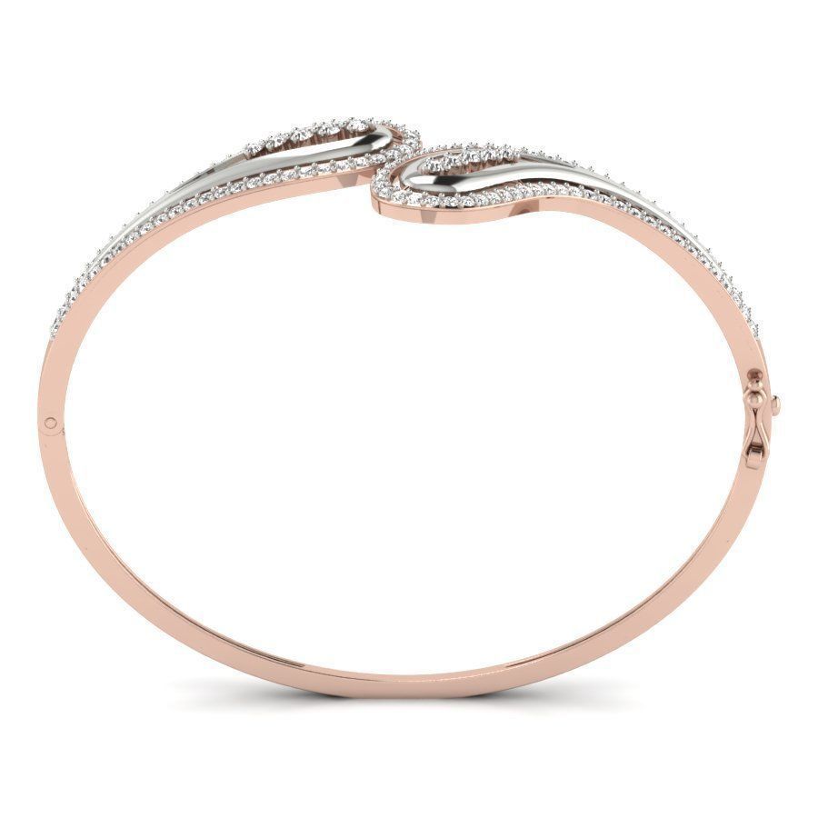 Women Bracelet 3D print model_5