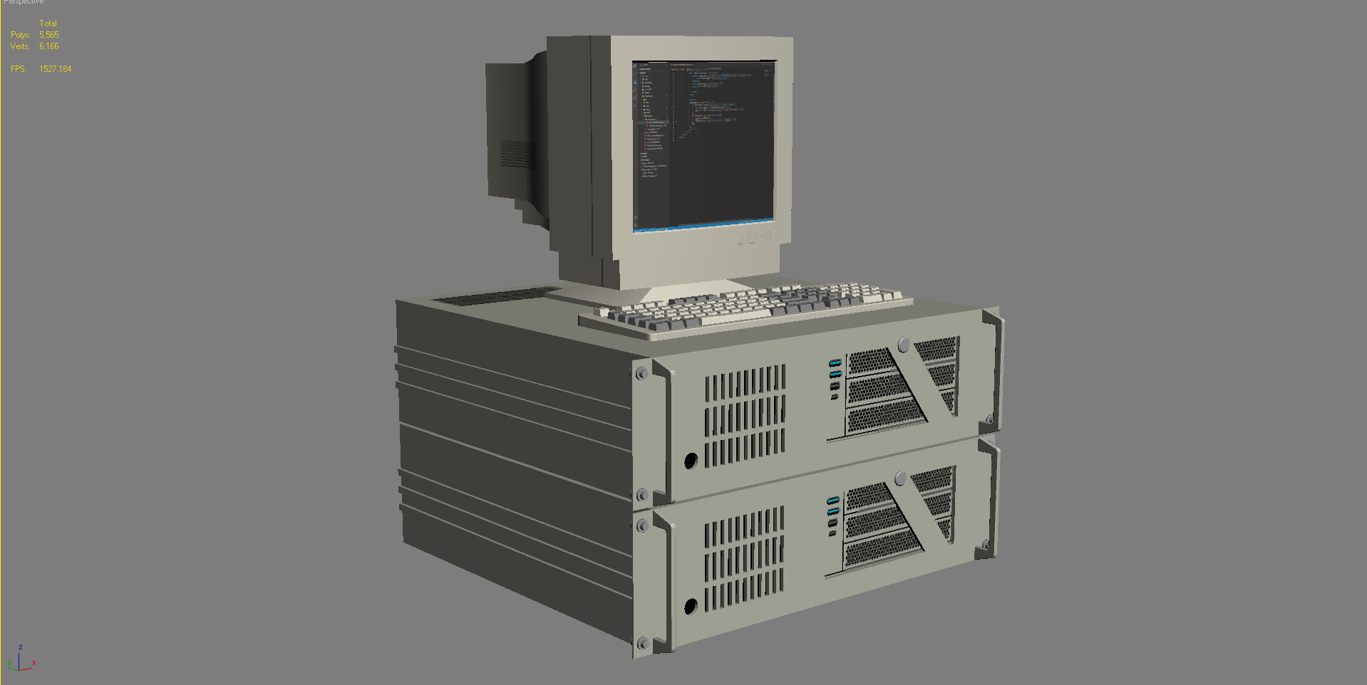 Data Server Chassis 1 3D model_14