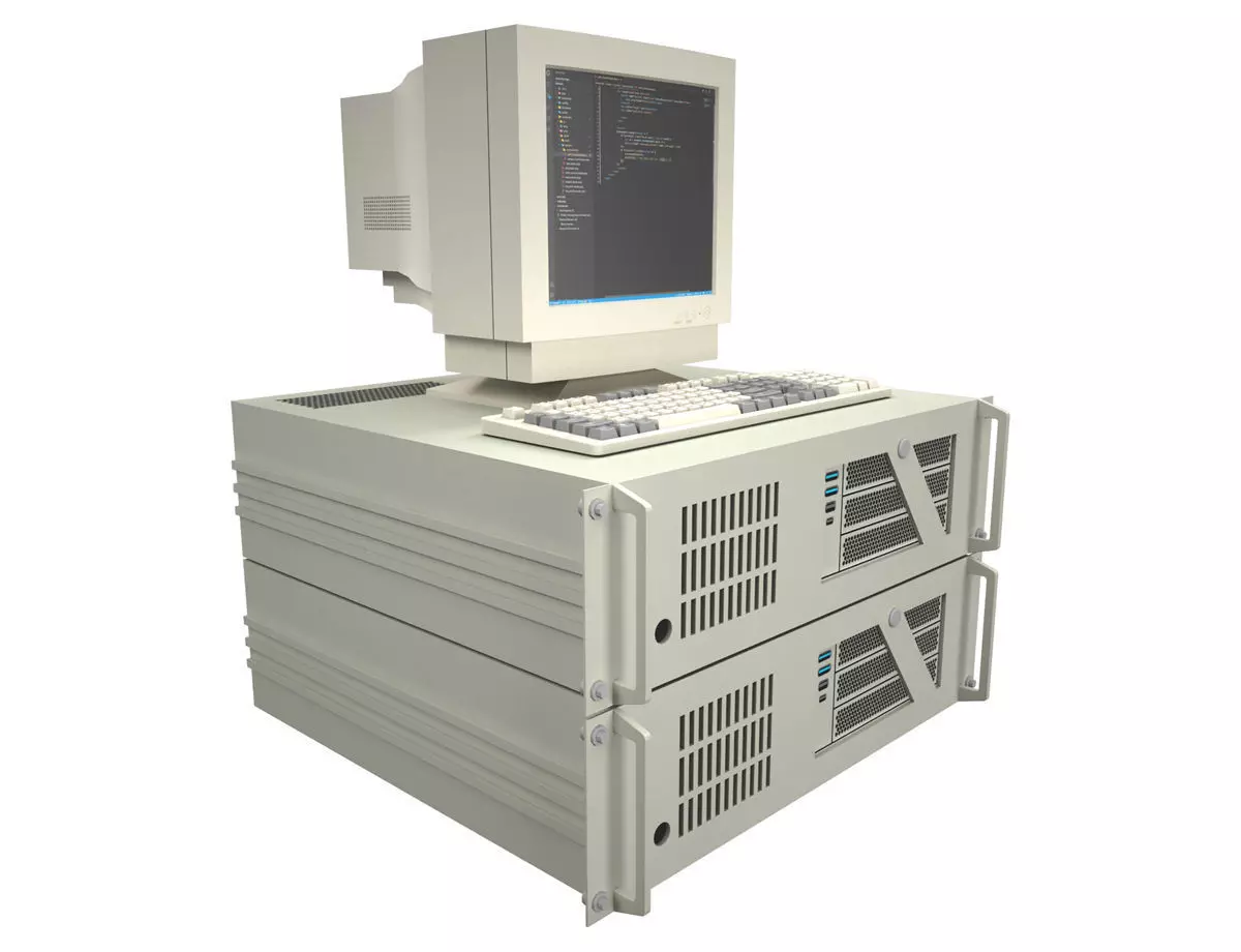 Data Server Chassis 1 3D model_0