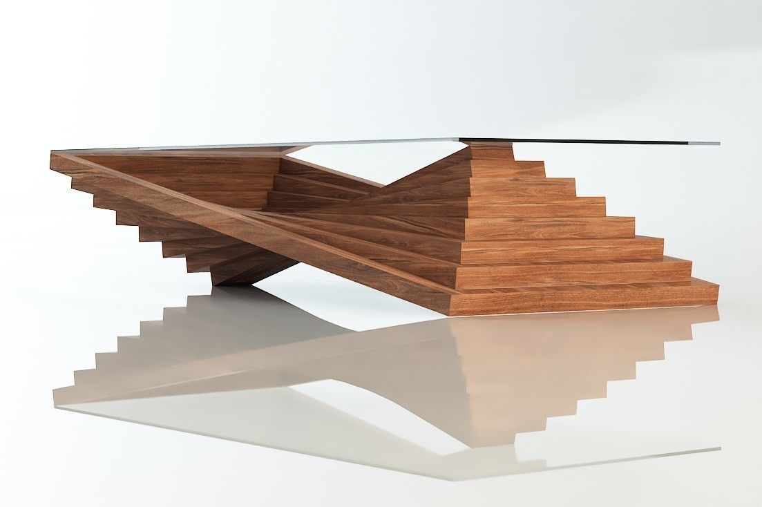 Coffee Table 1022-1 3D model_4