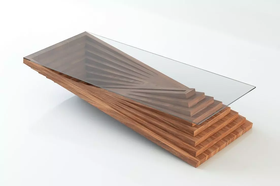 Coffee Table 1022-1 3D model_0