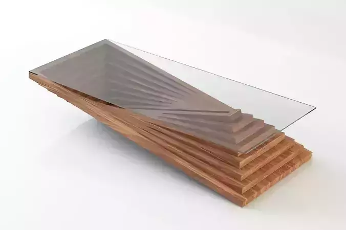 Coffee Table 1022-1 3D model