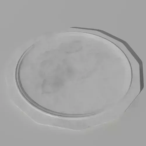 White Ceramic Plate