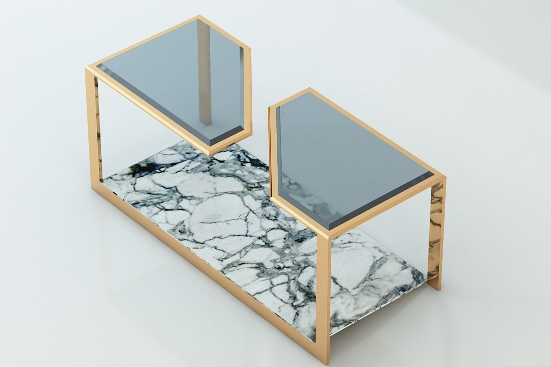 Coffee Table 1023 3D model_3