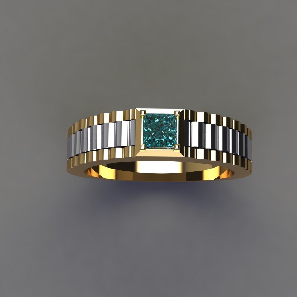 Man ring Free 3D model_1