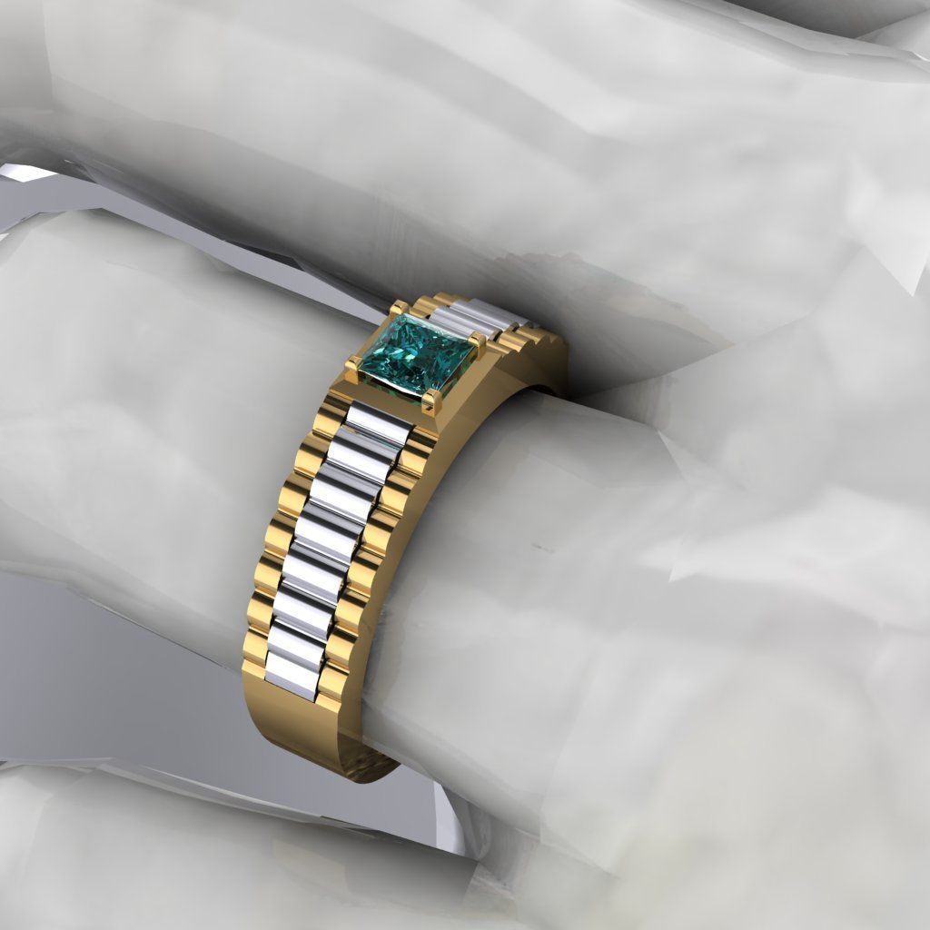 Man ring Free 3D model_5