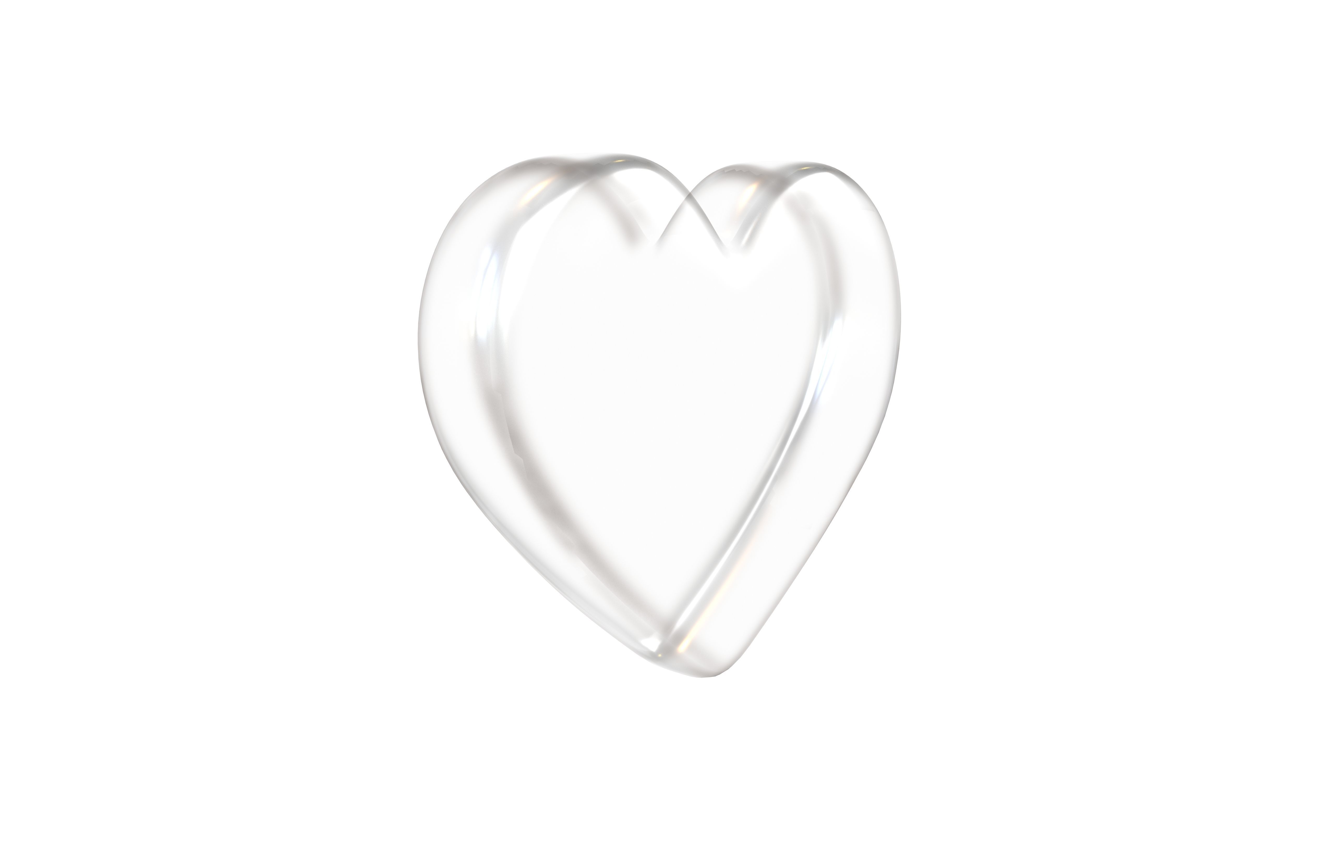 Poker Card Heart v2 005 Low-poly 3D model_1