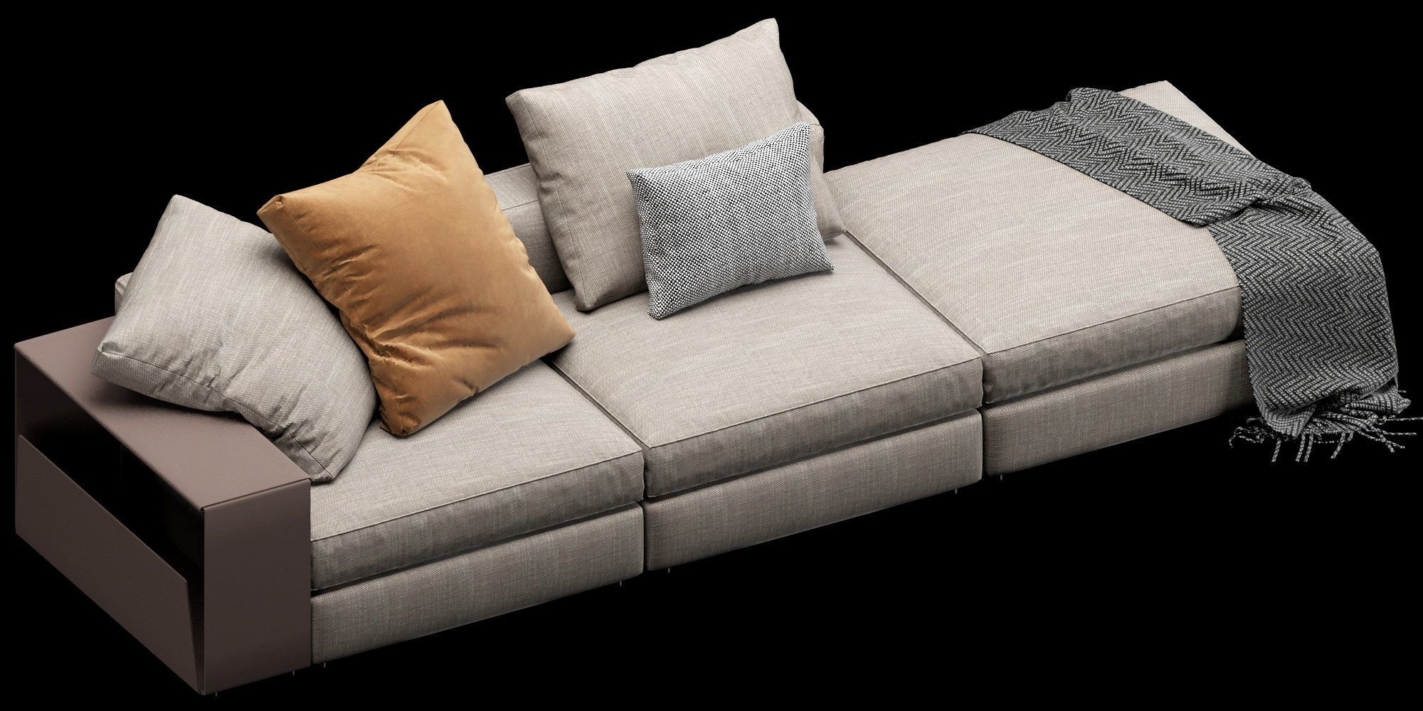 Flexform Harper  3D model_11