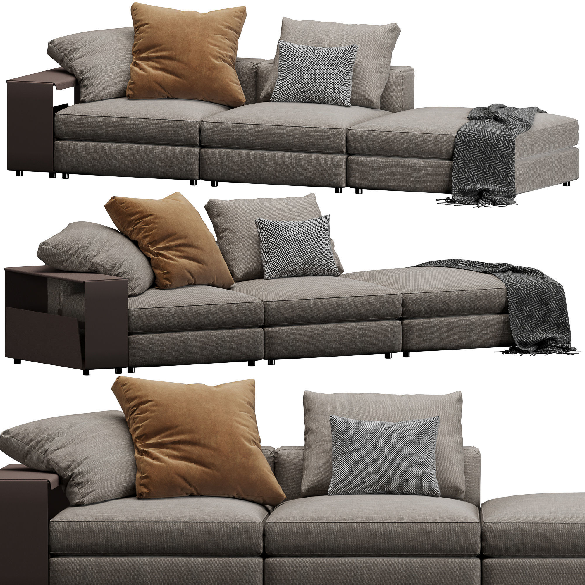 Flexform Harper  3D model_2