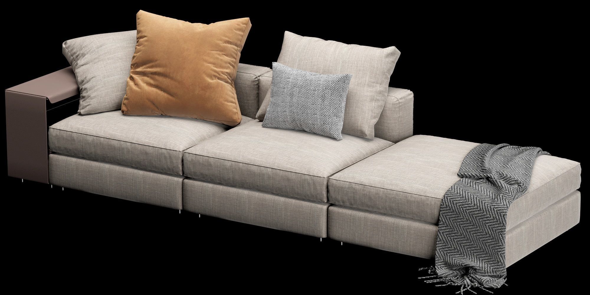 Flexform Harper  3D model_8