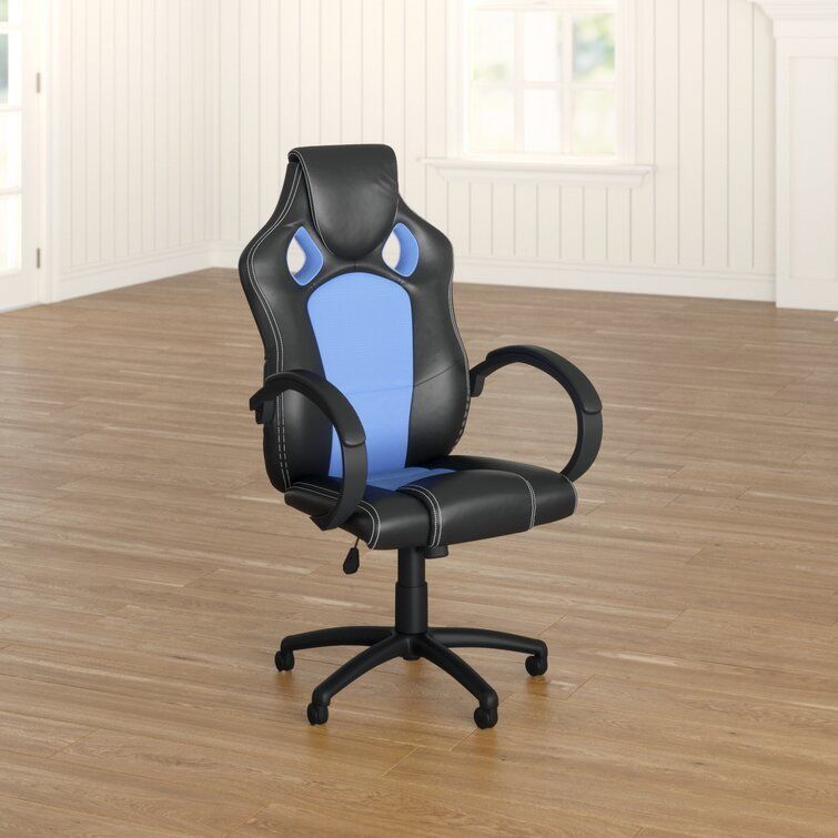 WB Gaming Chair Low-poly 3D model_6